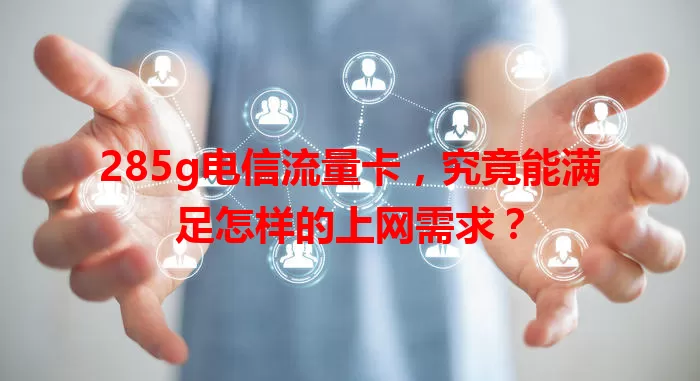 285g电信流量卡，究竟能满足怎样的上网需求？