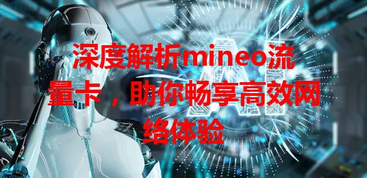 深度解析mineo流量卡，助你畅享高效网络体验