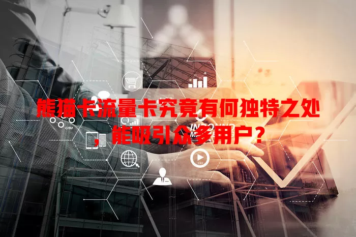 熊猫卡流量卡究竟有何独特之处，能吸引众多用户？