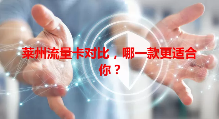 莱州流量卡对比，哪一款更适合你？
