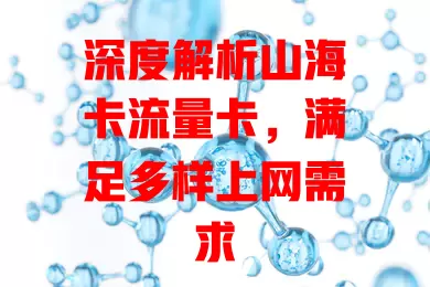 深度解析山海卡流量卡，满足多样上网需求