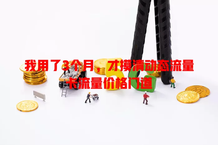 我用了3个月，才摸清动态流量卡流量价格门道