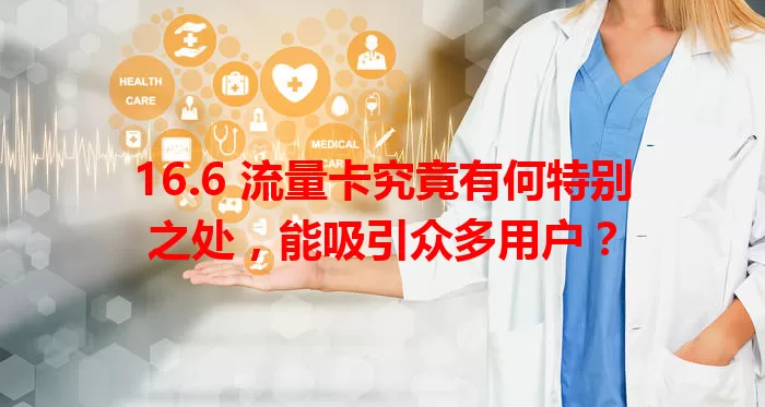 16.6 流量卡究竟有何特别之处，能吸引众多用户？
