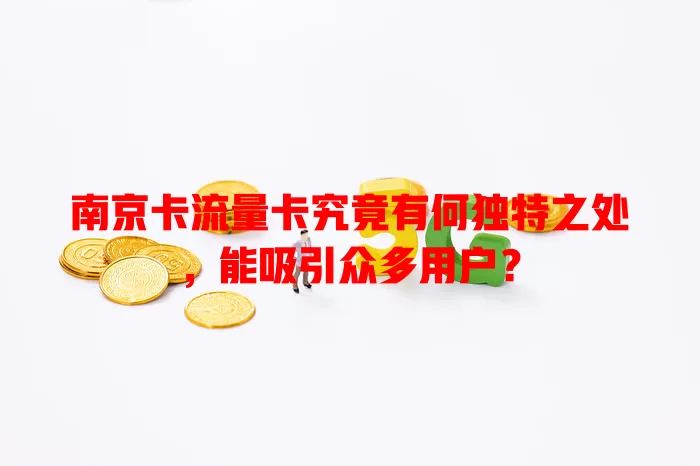 南京卡流量卡究竟有何独特之处，能吸引众多用户？
