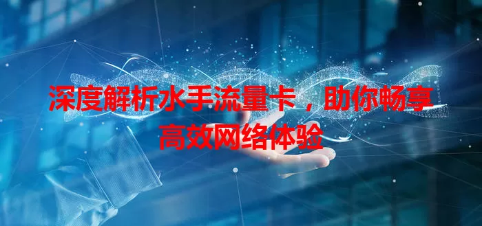 深度解析水手流量卡，助你畅享高效网络体验