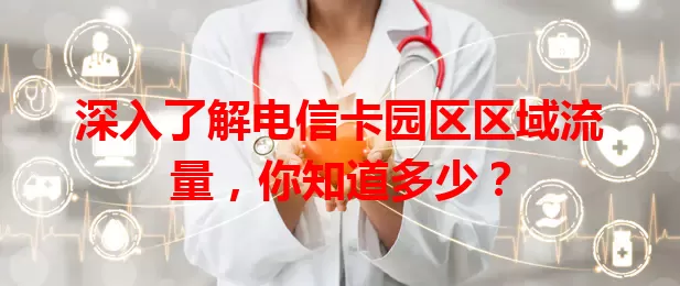 深入了解电信卡园区区域流量，你知道多少？