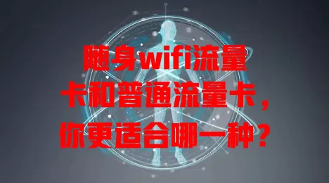 随身wifi流量卡和普通流量卡，你更适合哪一种？