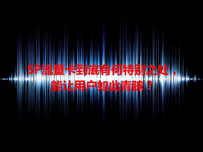 SP流量卡到底有何特别之处，能让用户如此青睐？