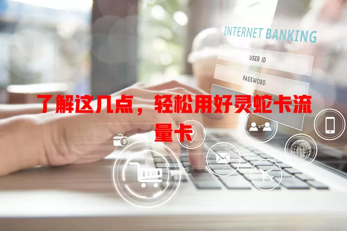 了解这几点，轻松用好灵蛇卡流量卡