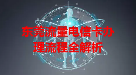 东莞流量电信卡办理流程全解析