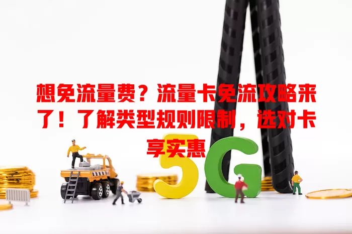 想免流量费？流量卡免流攻略来了！了解类型规则限制，选对卡享实惠