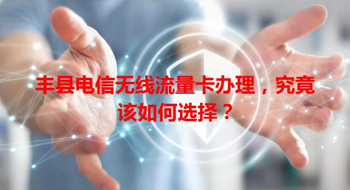 丰县电信无线流量卡办理，究竟该如何选择？