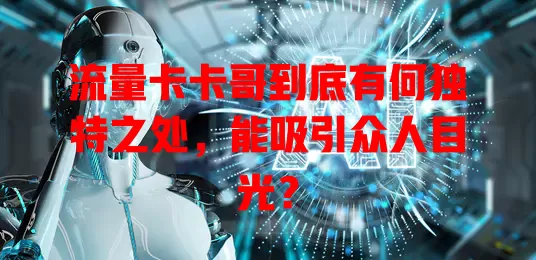 流量卡卡哥到底有何独特之处，能吸引众人目光？