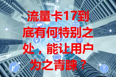 流量卡17到底有何特别之处，能让用户为之青睐？