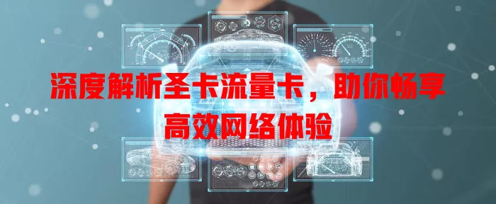 深度解析圣卡流量卡，助你畅享高效网络体验