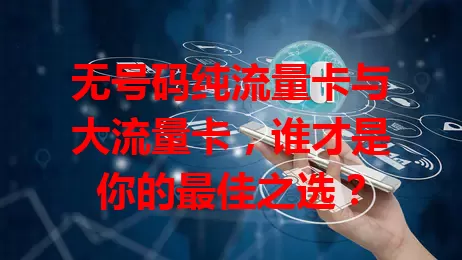 无号码纯流量卡与大流量卡，谁才是你的最佳之选？