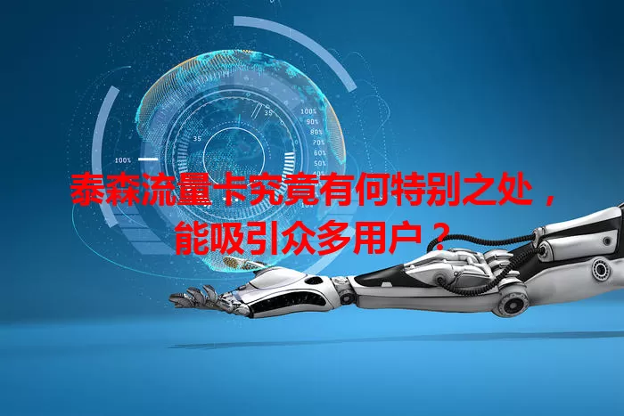 泰森流量卡究竟有何特别之处，能吸引众多用户？