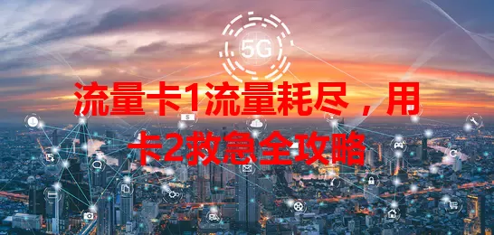 流量卡1流量耗尽，用卡2救急全攻略