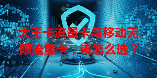 大王卡流量卡与移动无限流量卡，该怎么选？