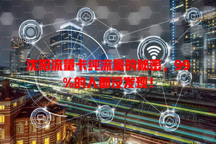 沈阳流量卡纯流量的秘密，99%的人都没发现！