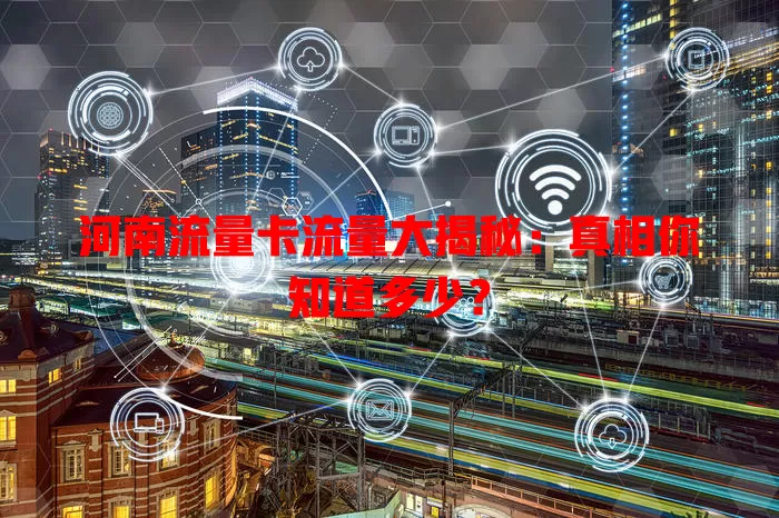 河南流量卡流量大揭秘：真相你知道多少？