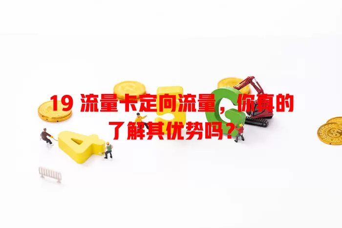 19 流量卡定向流量，你真的了解其优势吗？