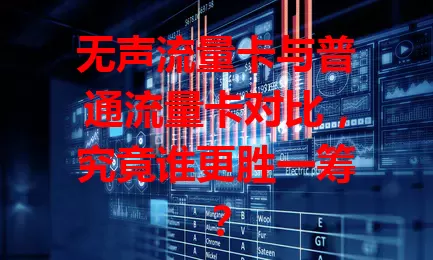 无声流量卡与普通流量卡对比，究竟谁更胜一筹？