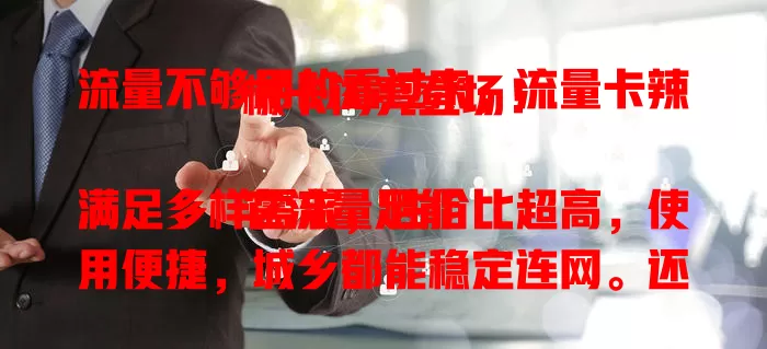 流量不够用的看过来，流量卡辣椒卡闪亮登场！

它流量足能满足多样需求，性价比超高，使用便捷，城乡都能稳定连网。还在愁流量？快关注辣椒卡，解决困扰，让网络生活更精彩！