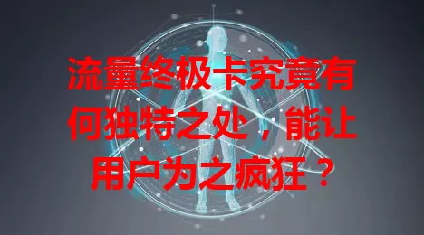 流量终极卡究竟有何独特之处，能让用户为之疯狂？
