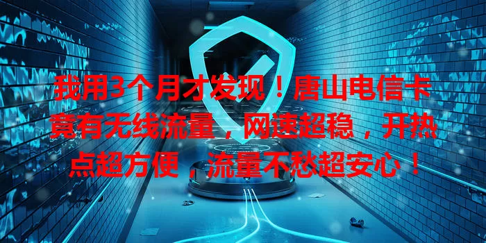 我用3个月才发现！唐山电信卡竟有无线流量，网速超稳，开热点超方便，流量不愁超安心！