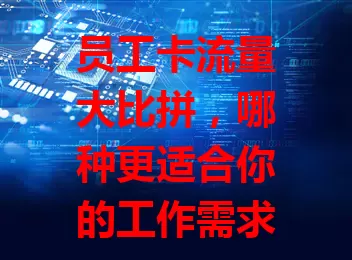 员工卡流量大比拼，哪种更适合你的工作需求？