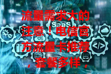 流量需求大的注意！电信官方流量卡推荐，套餐多样，网速出色，办理简便，售后完善，助你畅享数字世界