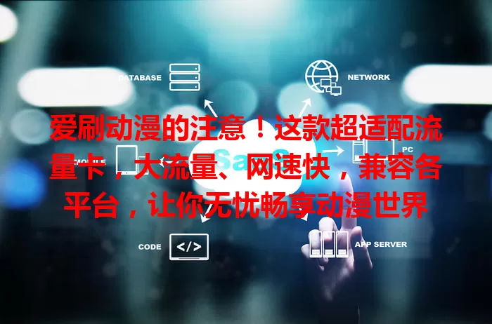爱刷动漫的注意！这款超适配流量卡，大流量、网速快，兼容各平台，让你无忧畅享动漫世界