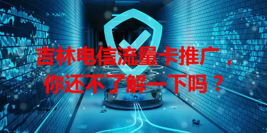 吉林电信流量卡推广，你还不了解一下吗？