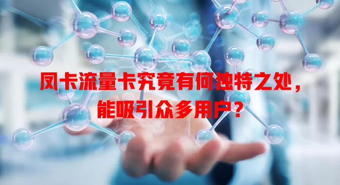 凤卡流量卡究竟有何独特之处，能吸引众多用户？