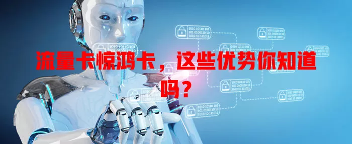 流量卡惊鸿卡，这些优势你知道吗？