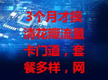 3个月才摸清花瓣流量卡门道，套餐多样，网速快费用省！使用要留意规则、有效期，保管好卡。它适合多类人群，满足不同网络需求！