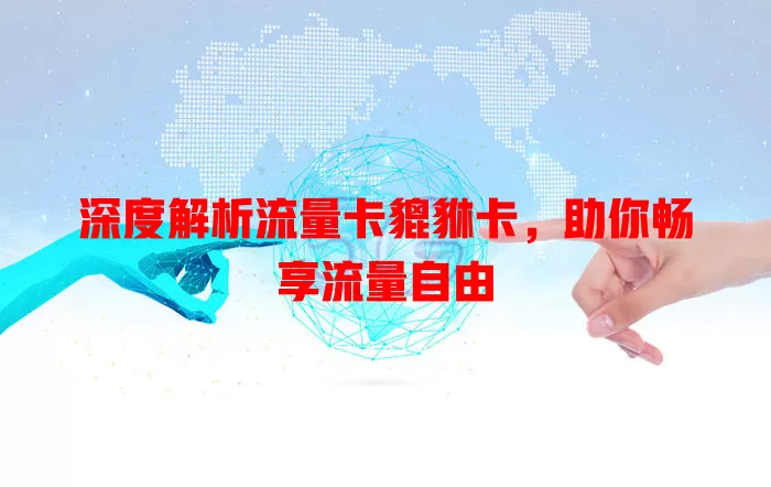 深度解析流量卡貔貅卡，助你畅享流量自由