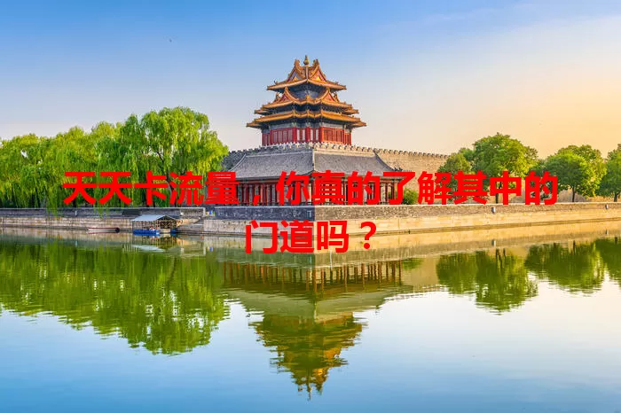 天天卡流量，你真的了解其中的门道吗？