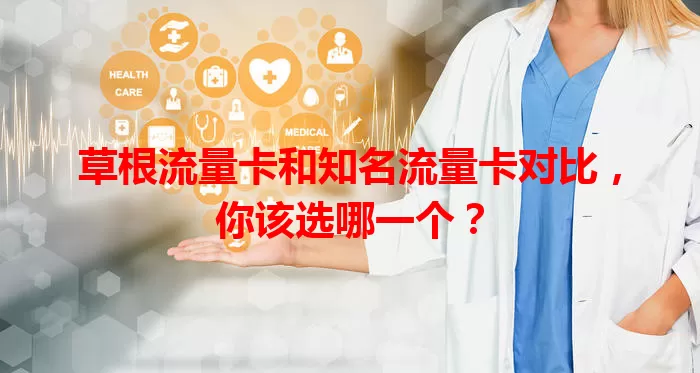 草根流量卡和知名流量卡对比，你该选哪一个？
