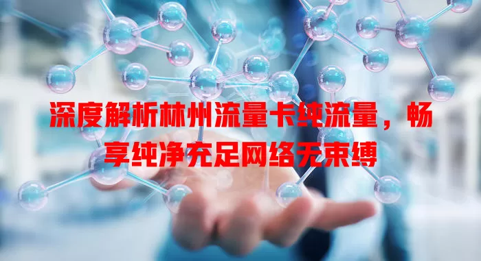 深度解析林州流量卡纯流量，畅享纯净充足网络无束缚