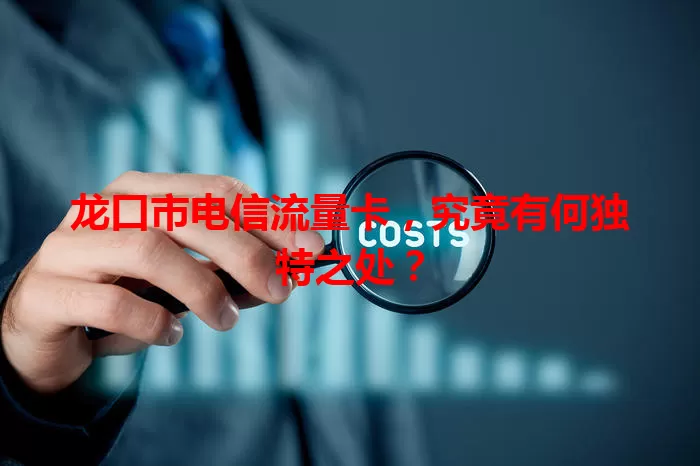 龙口市电信流量卡，究竟有何独特之处？