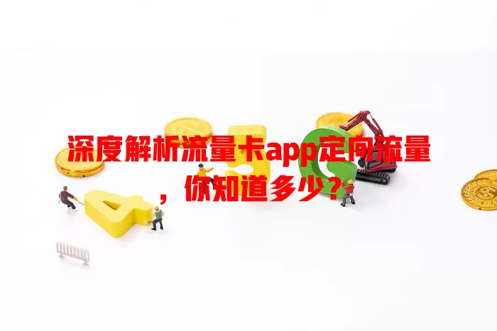 深度解析流量卡app定向流量，你知道多少？