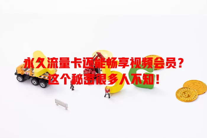 永久流量卡还能畅享视频会员？这个秘密很多人不知！