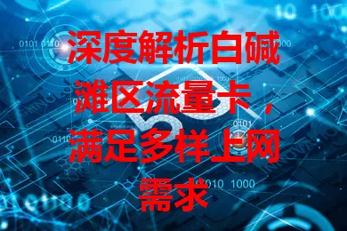 深度解析白碱滩区流量卡，满足多样上网需求