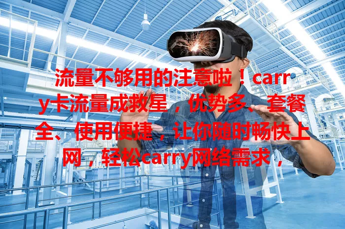 流量不够用的注意啦！carry卡流量成救星，优势多、套餐全、使用便捷，让你随时畅快上网，轻松carry网络需求，赶紧考虑开启上网新篇章！