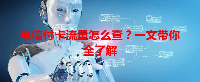 电信付卡流量怎么查？一文带你全了解