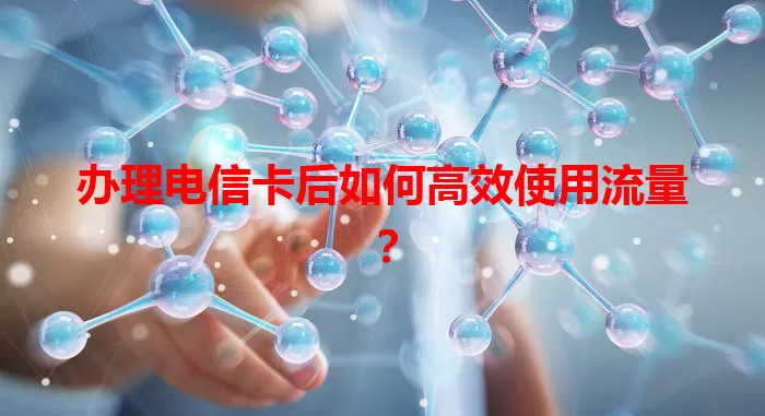办理电信卡后如何高效使用流量？