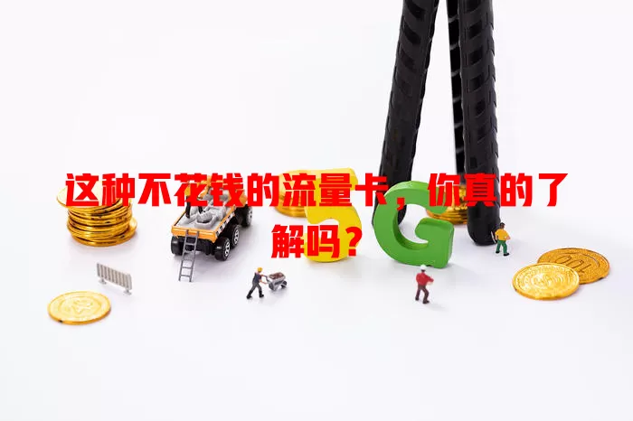 这种不花钱的流量卡，你真的了解吗？