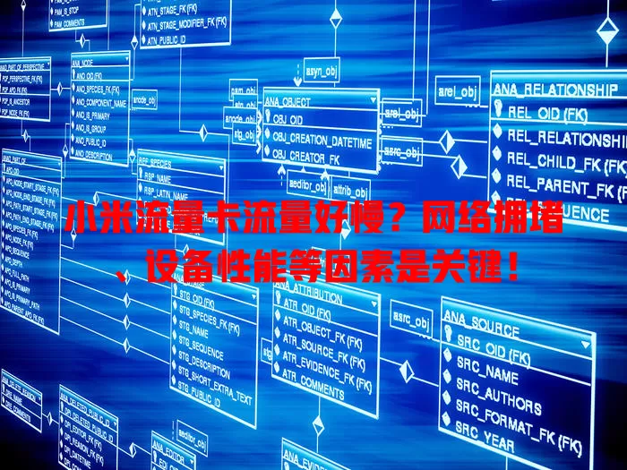 小米流量卡流量好慢？网络拥堵、设备性能等因素是关键！